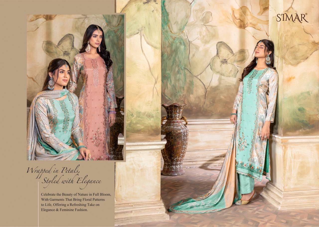 Bani Vol.02 By Glossy 9071 A TO 9071 D Beautiful Festive Suits Stylish Colorful Fancy Casual Wear & Ethnic Wear Pure lawn Dresses At Wholesale Price